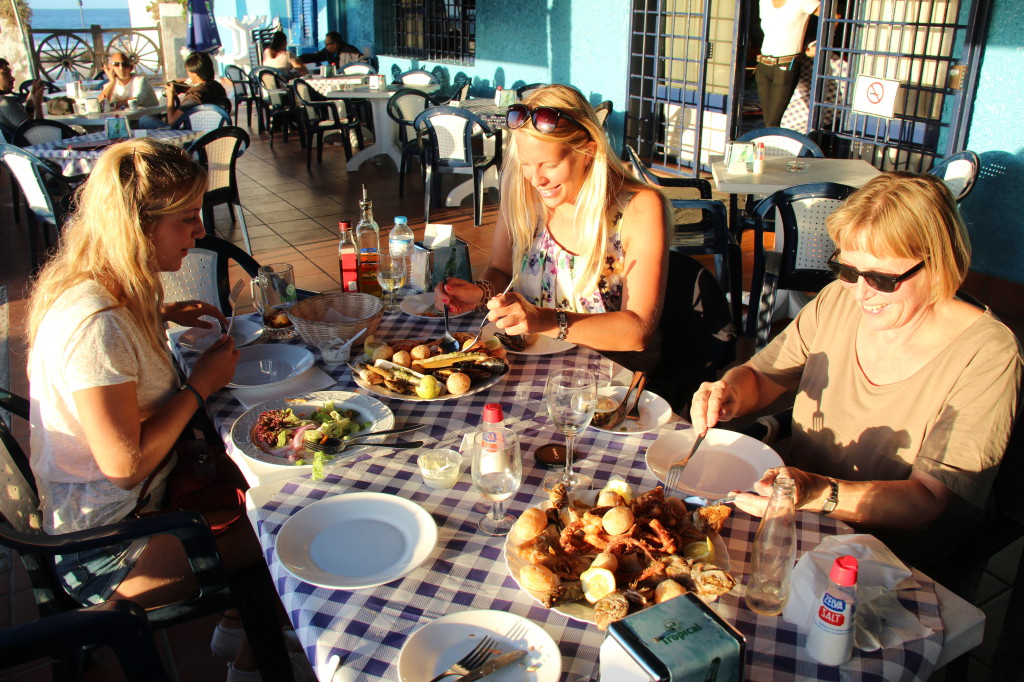 Puerto de las Nieves seafood restaurant