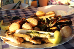 Mussels in Puerto de las Nieves