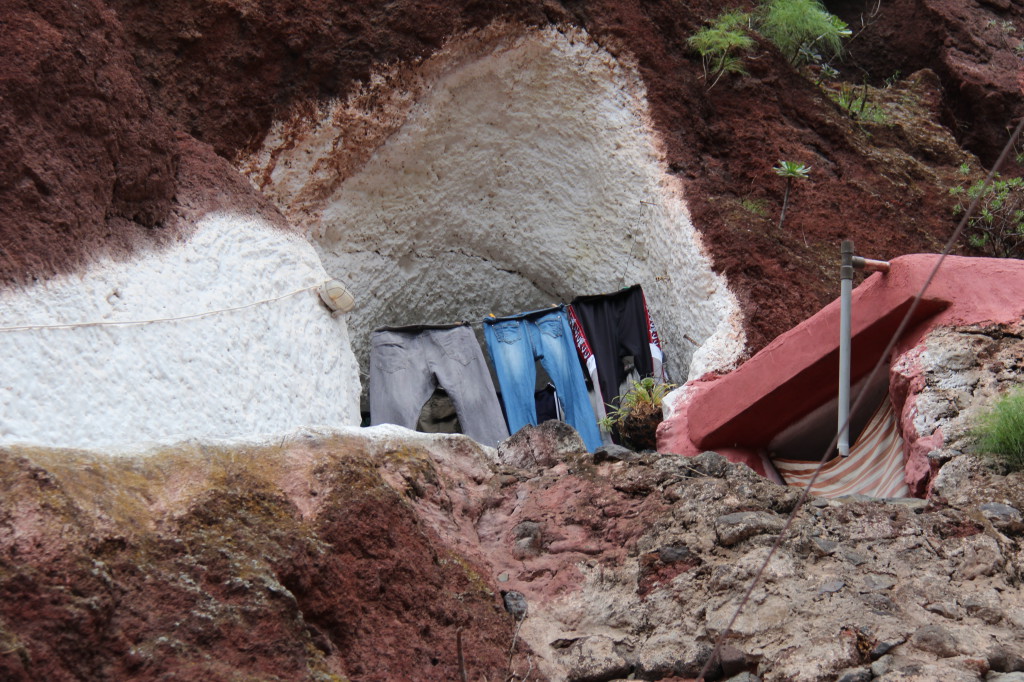 A cave house in Barranco de Guayadeque