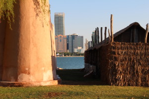 A view from the Heritage Village