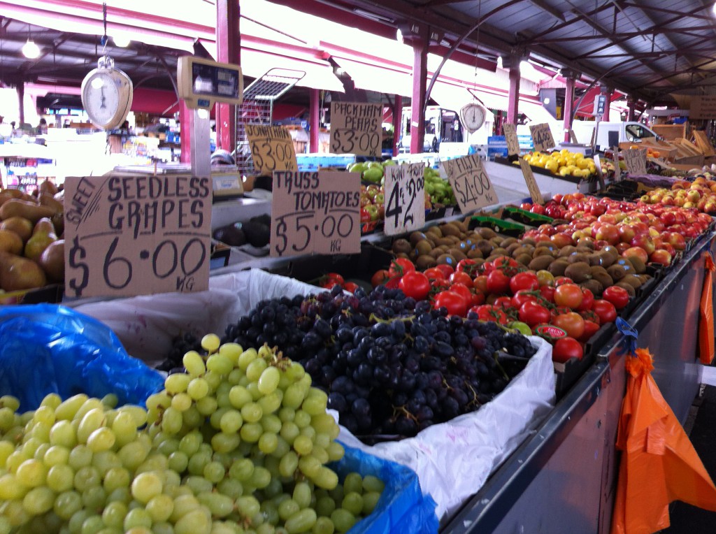 A view of Queen Victoria Market, A view of Queen Victoria Market
