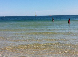 Clear waters of South Melbourne Beach