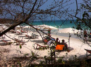 Relaxing on the Ao Phai beach, Ko Samet