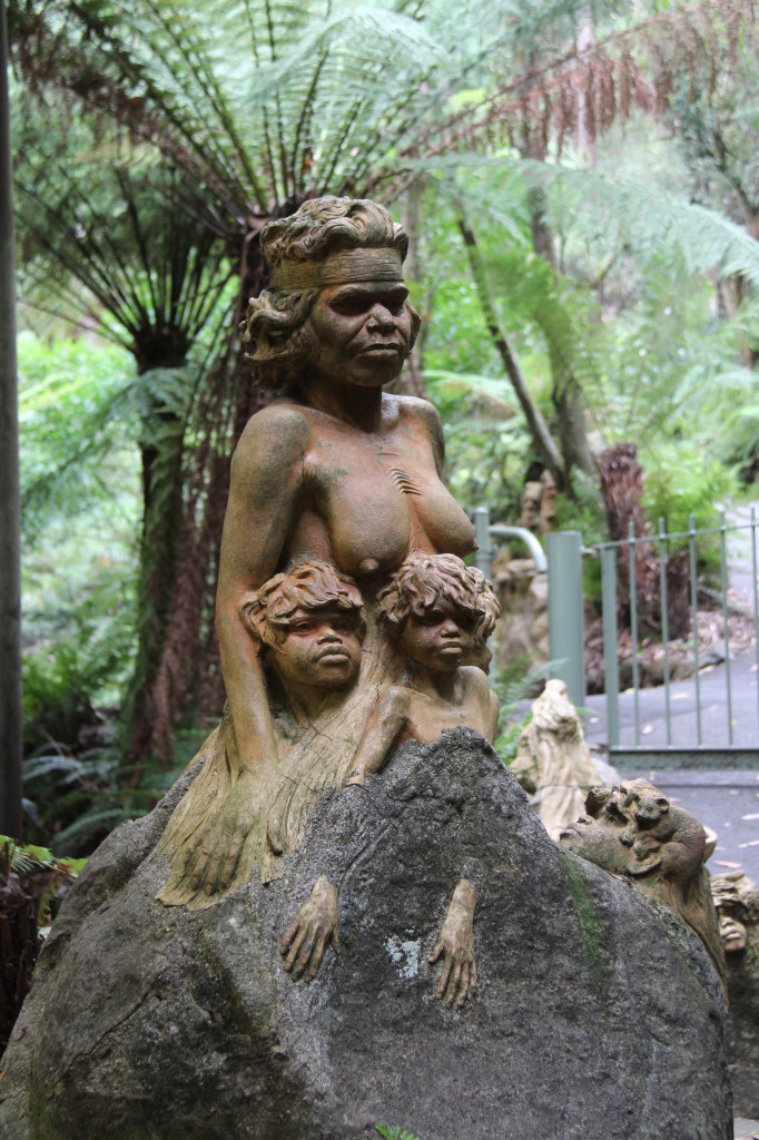 Statue at William Ricketts Sanctuary, Dandenong Ranges Statue at William Ricketts Sanctuary, Dandenong Ranges