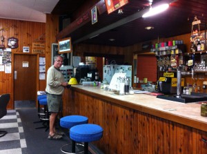 Stopping for a coffee