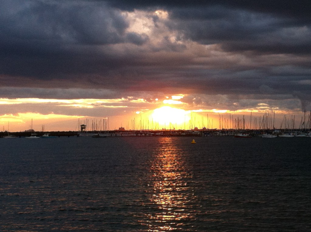 St Kilda pier, home of Melbourne penguins St Kilda pier, home of Melbourne penguins