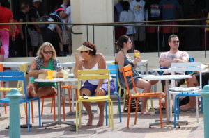 A café on Bondi Beach, Sydney
