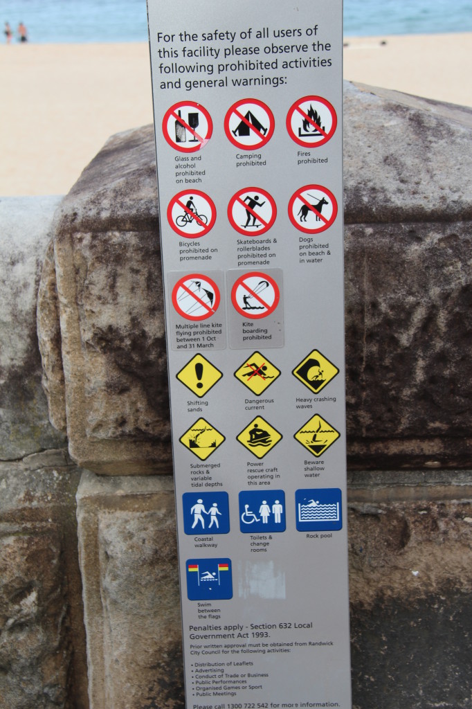 Bondi to Coogee coastal walk instructions