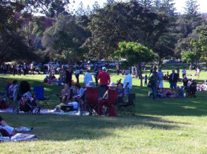 Easter picnic in Watsons Bay