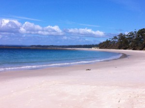 Huskisson beach, New South Wales