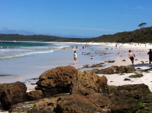 Afternoon on Hyams Beach, Jervis Bay