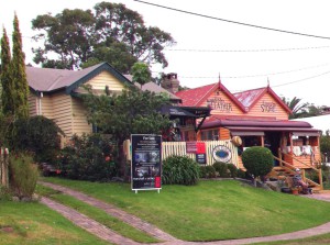 A view of Tilba Tilba, Australia