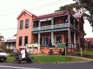 A view of Tilba Tilba, Australia