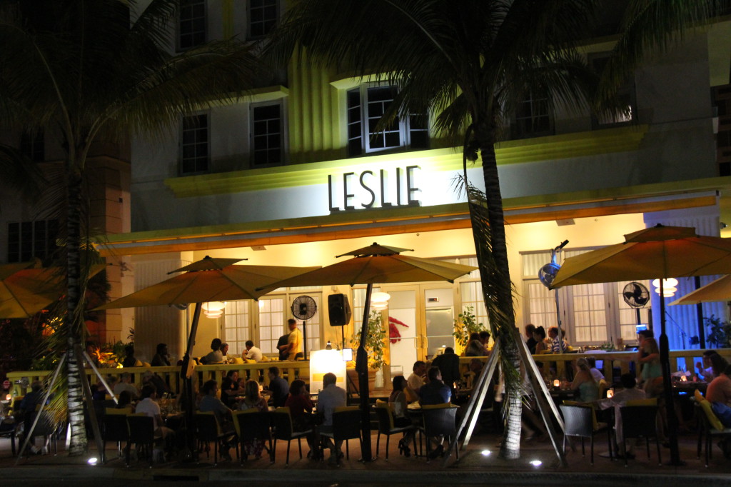 Leslie Hotel, Ocean Drive, Miami Leslie Hotel, Ocean Drive, Miami