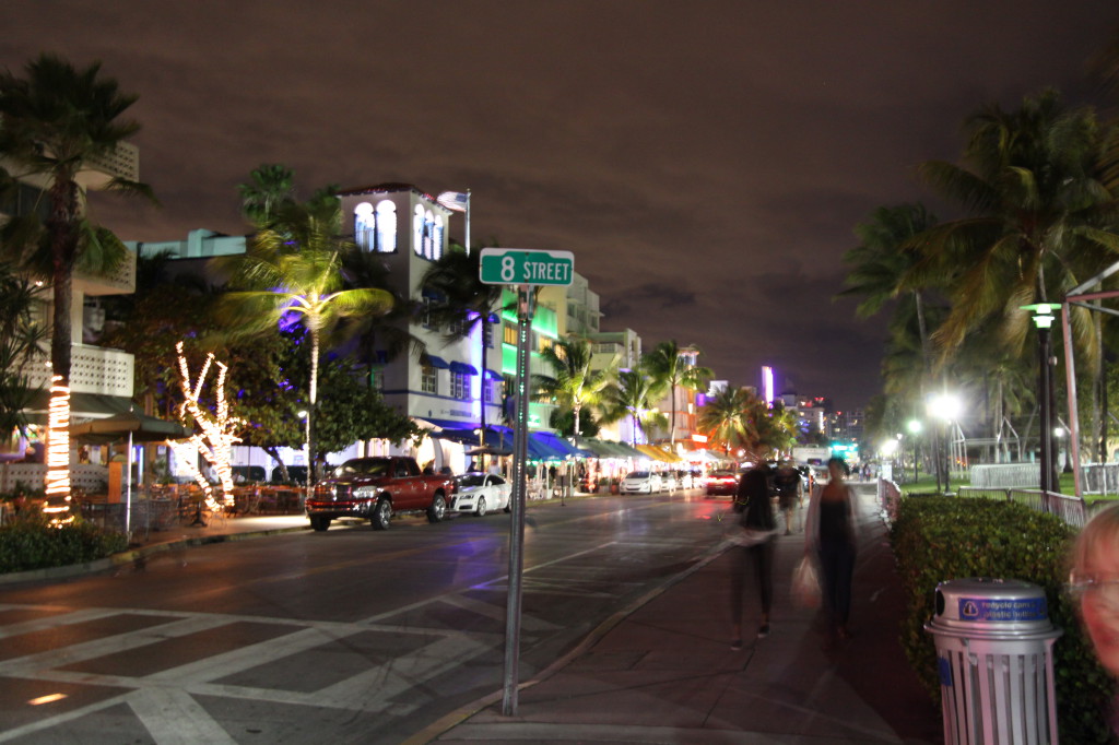 Ocean Drive evening, Miami Ocean Drive evening, Miami