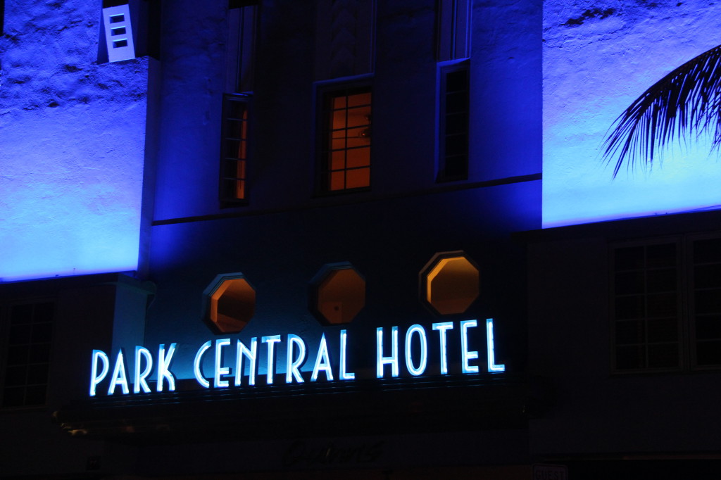 Park Central Hotel, Ocean Drive, Miami Park Central Hotel, Ocean Drive, Miami