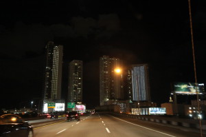 Miami downtown at night Miami downtown at night