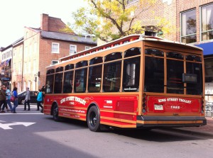 King Street trolley, Old Town Alexandria King Street trolley, Old Town Alexandria