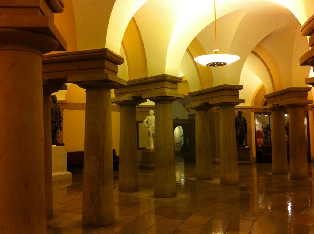 The Crypt of the U.S. Capitol The Crypt of the U.S. Capitol