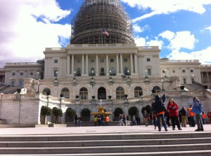 The US Capitol from Capitol Grounds