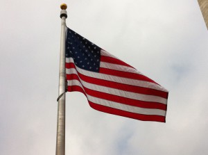 US Flag, Washington Memorial, Washington DC