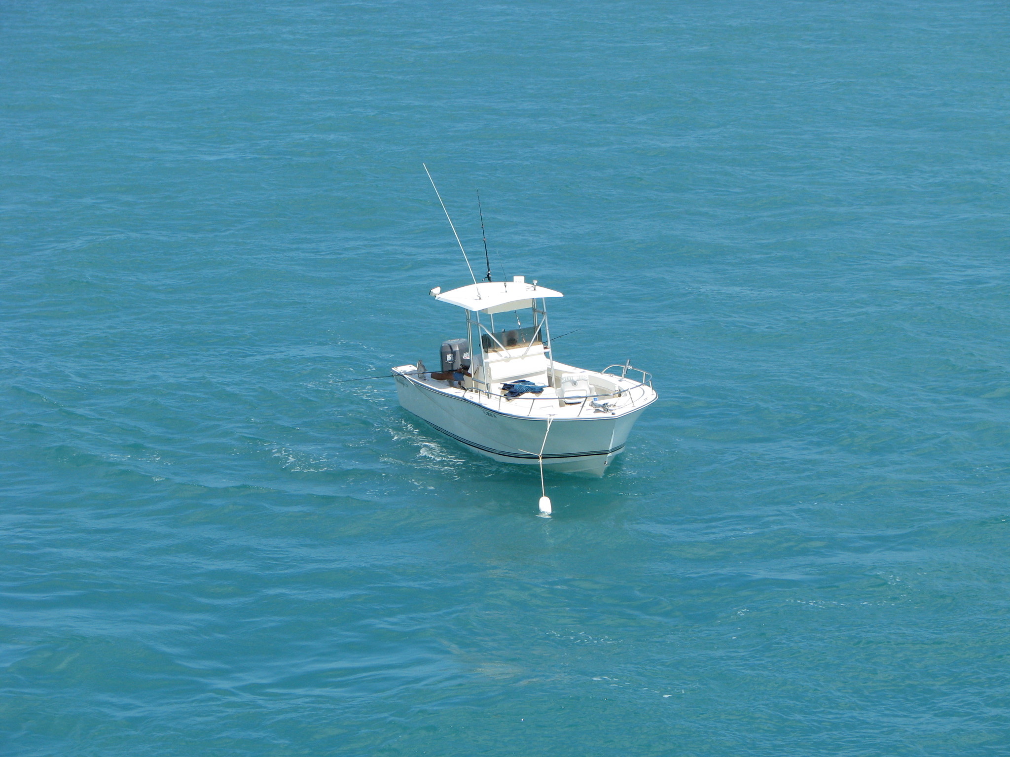 Driving to Key West: open views to the Caribbean Sea Driving to Key West: open views to the Caribbean Sea