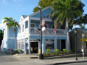 A typical house in the Florida Keys