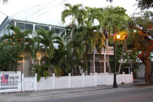 A street in Key West