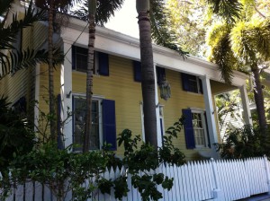 A typical house of the Florida Keys