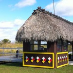 Airboat station, Miccosukee Restaurant, the Everglades