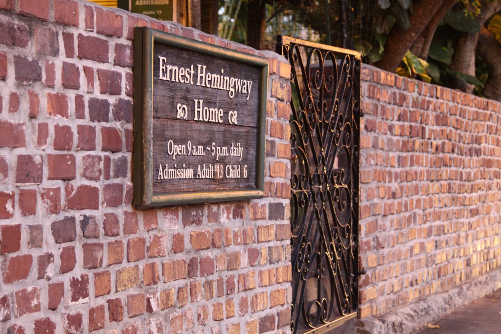 Gate of Hemingway Home, Key West