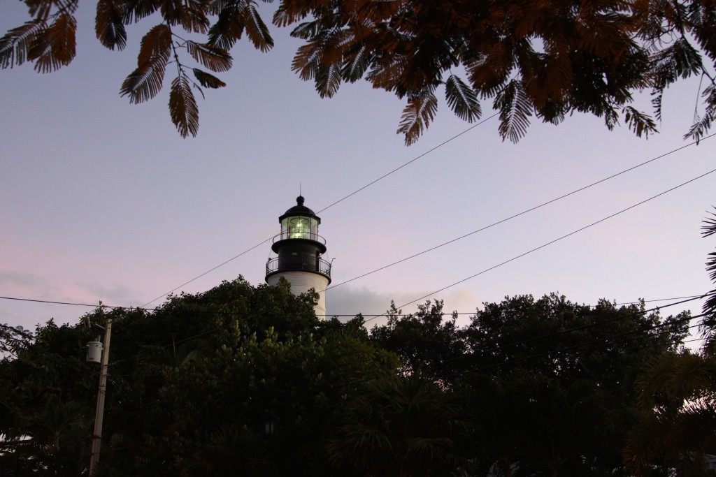 A lighthouse in Key West