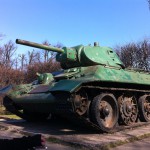 An old tank, Gdansk