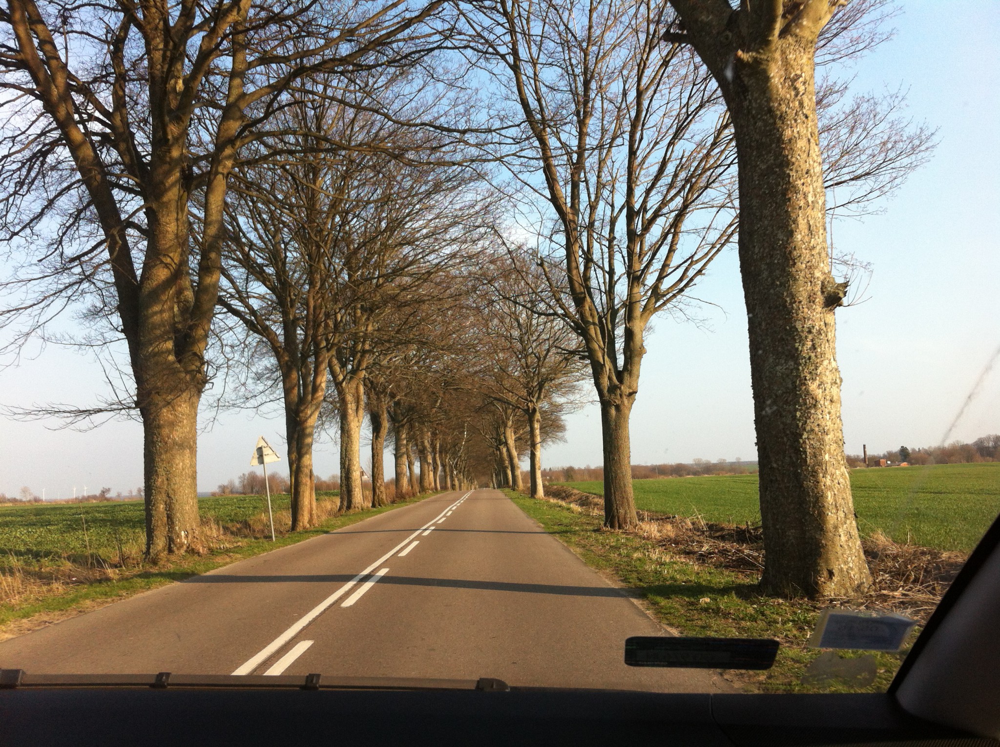 Road in Kashubia, Poland Road in Kashubia, Poland