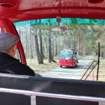 Electric car in Rabka, Slowinski National Park