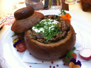 Main dish, Restaurant Velevetka, Gdansk