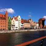 Riverbank of Motlawa, Gdansk
