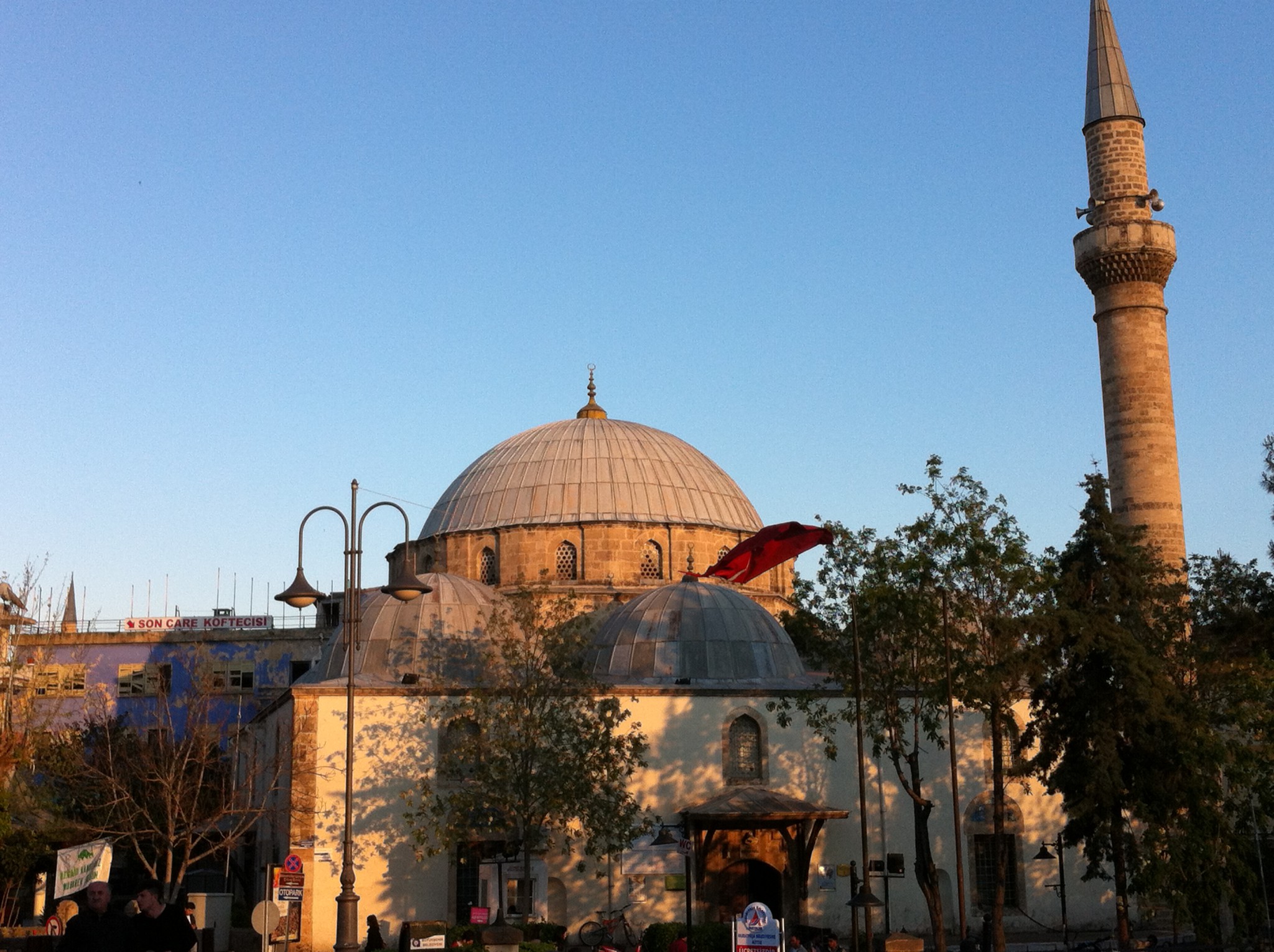 A view of Antalya A view of a mosque