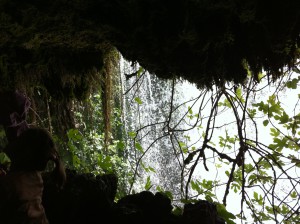The Cave behind Upper Duden Waterfall