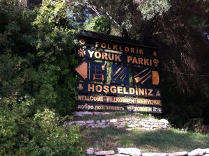 Entrance of Yoruk Park, Kemer