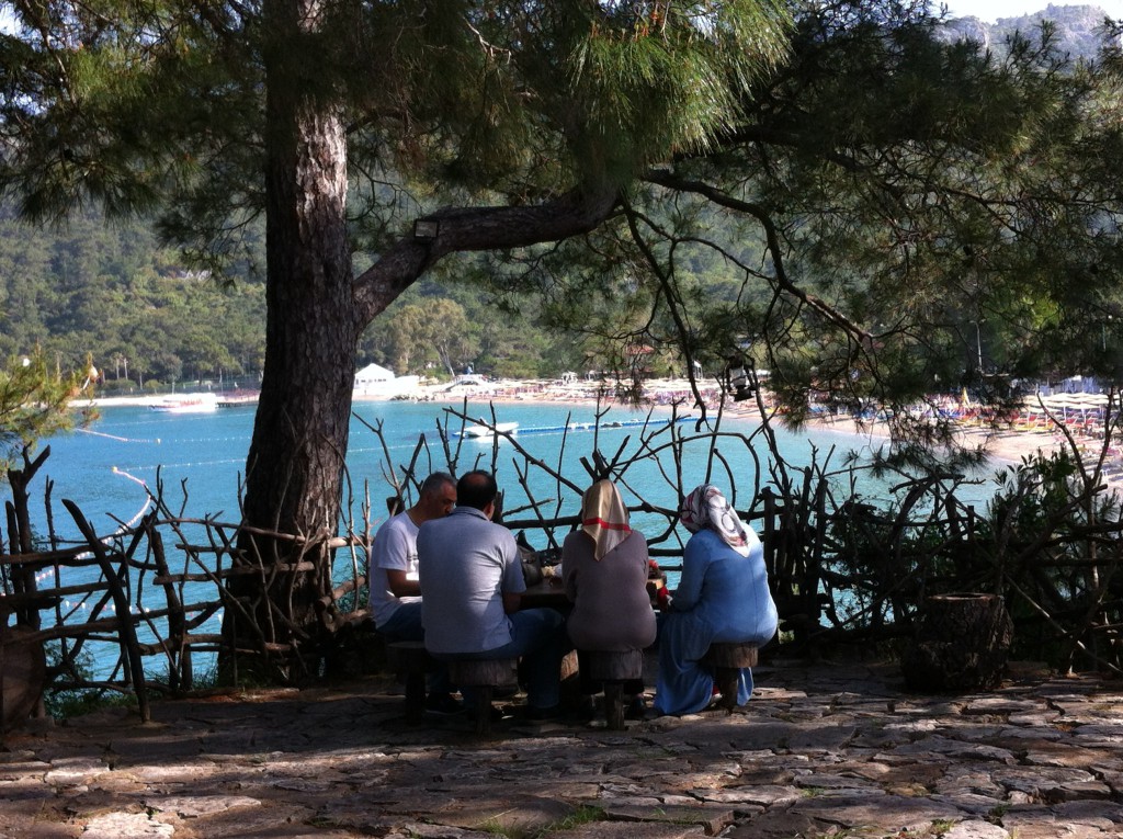 Locals in Yoruk Park, Kemer Antalya to Kemer, Yoruk Park,
