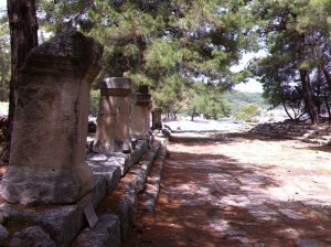 Main Avenue, Phaselis Ruins, Turkey