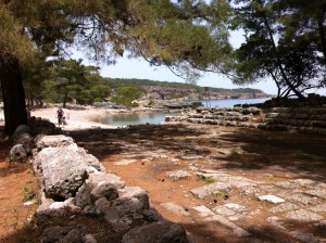 Main Avenue, Phaselis Ruins, Turkey