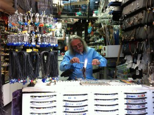 Making Fatima's eyes, Antalya Old Town
