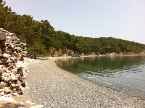 Phaselis Beach, Turkey