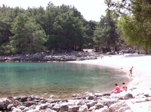 Phaselis Beach, Turkey