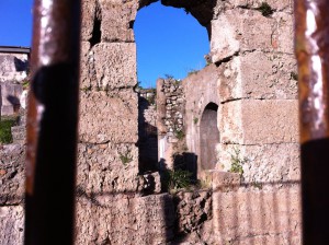Ruins in Antalya Old Town
