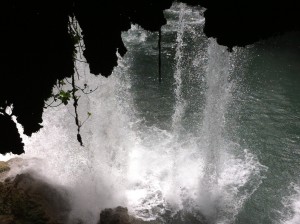 The Cave behind Upper Duden Waterfall
