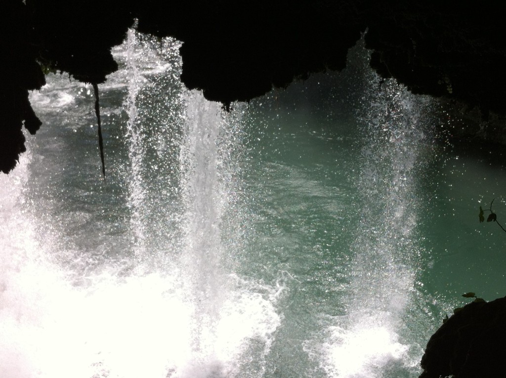 The Cave behind Upper Duden Waterfall