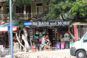 A shop in Kemer